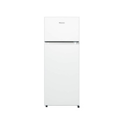 Frigorifero hisense rt267d4awe combinato 206l classe e bianco [rt267d4awe]