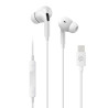 Auricolari celly con microfono cablato usb-c bianco [up1200typecwh]
