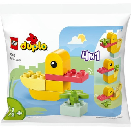 gioco da costruzione lego duplo la mia prima papera in plastica multicolore