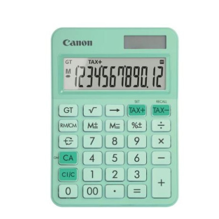 Calcolatrice da tavolo canon ls-125kb-gr 12 cifre batteria