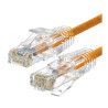 Cavo patch wp europe in fibra ottica u/utp cat.6a lshf 1m arancione