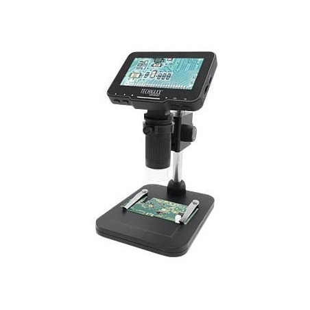 Microscopio digitale technaxx pro tx-277 con display ips da 4.3''