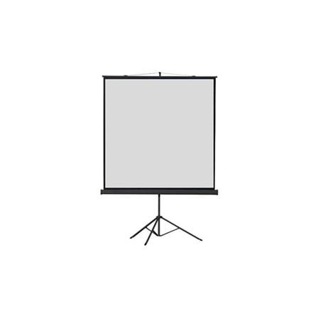 Telo 96'' napofix con treppiede per schermo proiezione bianco