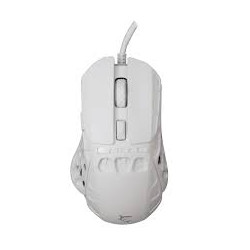 Mouse white shark ector gm-5016 da gioco usb ottico led rgb 7200dpi