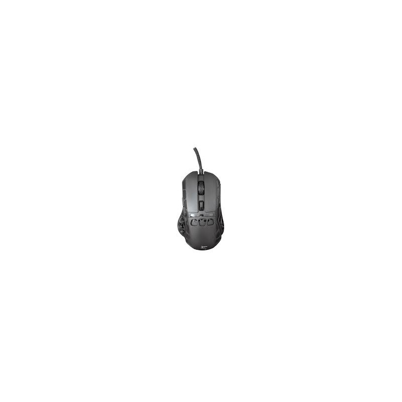 Mouse white shark ector gm-5016 da gioco usb ottico led rgb 7200dpi
