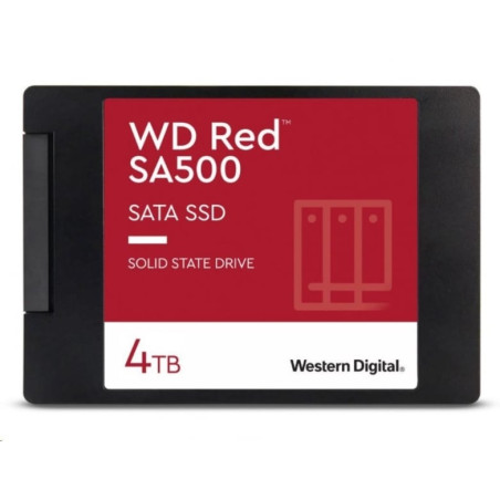 ssd 4tb western digital sa500 2.5" rosso [wds400t2r0a]