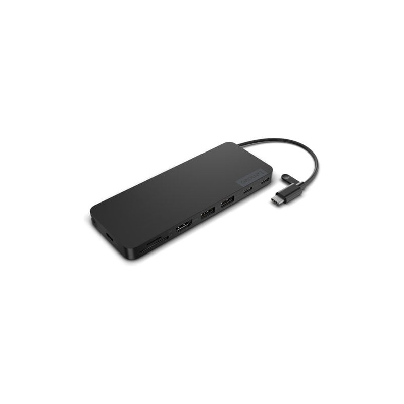 Hub usb lenovo 4x11n40212 slim tipo-c multiporta 3in1 dock da