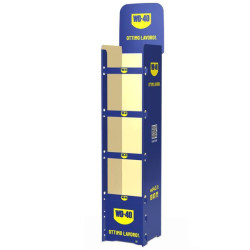 Espositore da pavimento wd-40 in plastica [m01105]