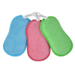 Spugne apex microfibra multicolore 3pz [15077]