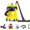 Aspirapolvere karcher wd 3 v-17/4/20 17l 1000w giallo [1.628-127.0]