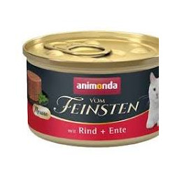 Mangime umido per gatto animonda manzo e anatra per gatto adulto