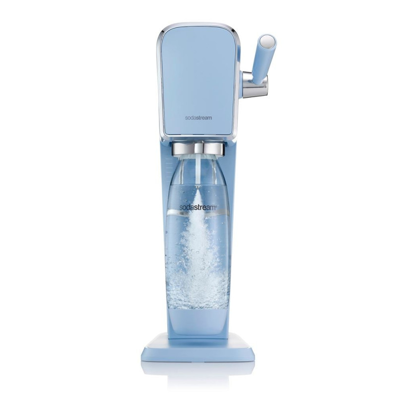 Macchina sodastream art per bibite e acqua frizzante blu [art misty