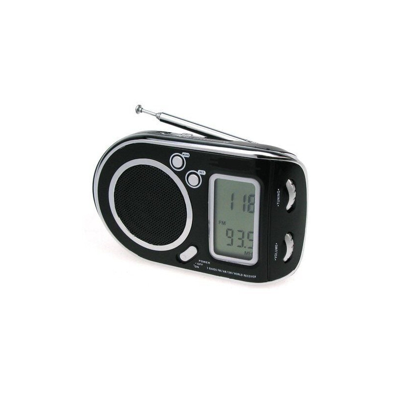 Radio portatile majestic 109921 rt 21m nero