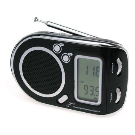 Radio portatile majestic 109921 rt 21m nero