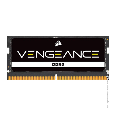 Ram so-dimm 1x16gb ddr5 corsair vengeance 5600mhz cl48 1.1v nero