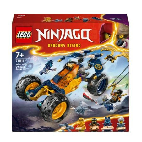 Gioco da construzione lego ninjago buggy fuoristrada ninja di arin