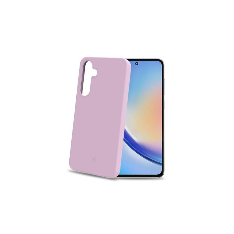 Custodia celly cromo morbida per galaxy a35 5g rosa [cromo1063pk]