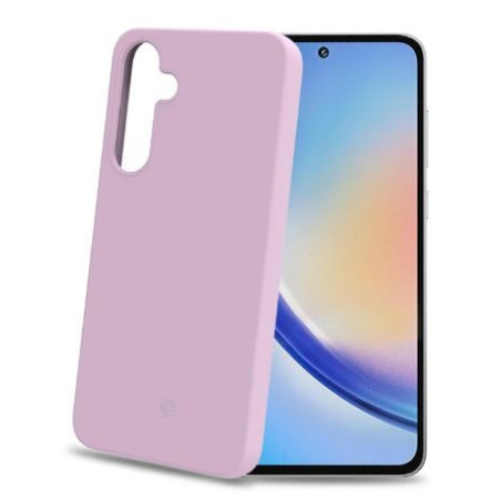 Custodia celly cromo morbida per galaxy a35 5g rosa [cromo1063pk]
