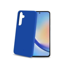 Custodia celly cromo morbida per galaxy a55 5g blu [cromo1064bl]