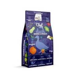 Cibo per cani syta micha chef duck berries and spinach - dry