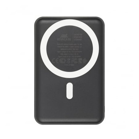 Batteria portatile rivacase va2604 powerbank wireless 10000mah magsafe