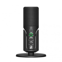 Microfono sennheiser profile 700065 usb per podcasting nero [700065]