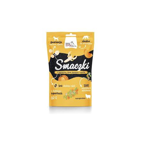 Cibo per cani syta micha treats with lamb pumpkin banana and apricot