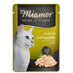 Mamgime miamor filets cibo umido per gatti filetti di pollo con pollame
