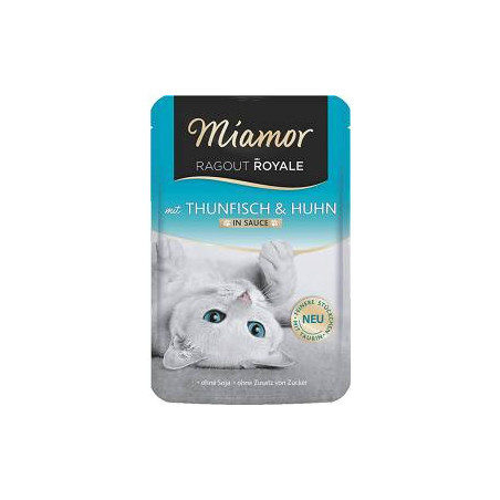 Mamgime miamor ragout royale cibo umido per gatti tonno e pollo in