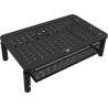 Supporto laptop maclean mc-947 per monitor per 13-32"