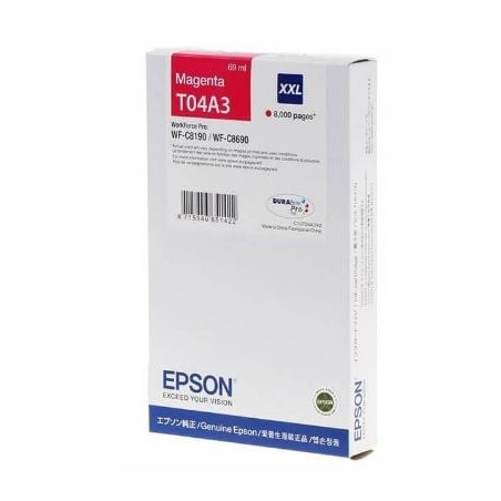 Cartuccia a getto d'inchiostro epson t04a3 8000 pagine magenta