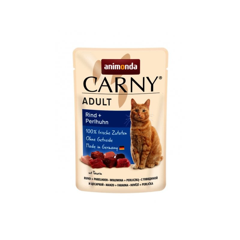 Cibo umido animonda animonda carny adult manzo e faraona per gatti