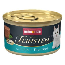 Cibo umido animonda vom finest mousse pollo e tonno per gatti 85g