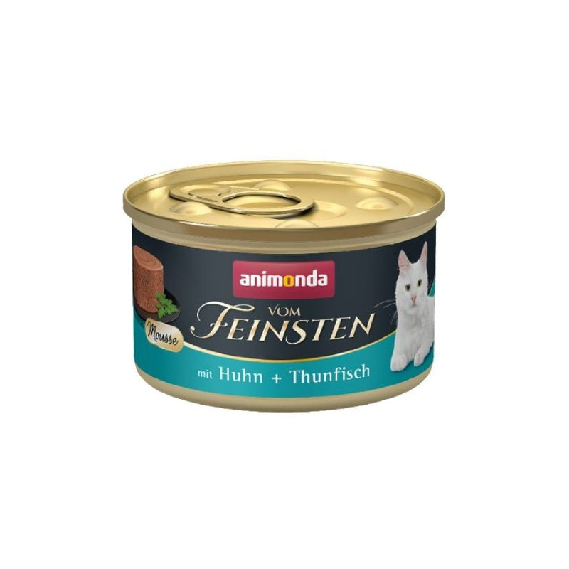 Cibo umido animonda vom finest mousse pollo e tonno per gatti 85g