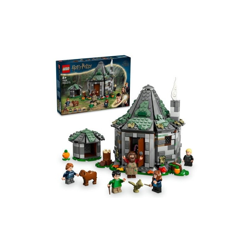 Lego capanna di hagrid una visita inaspettata multicolore 880pz [76428]