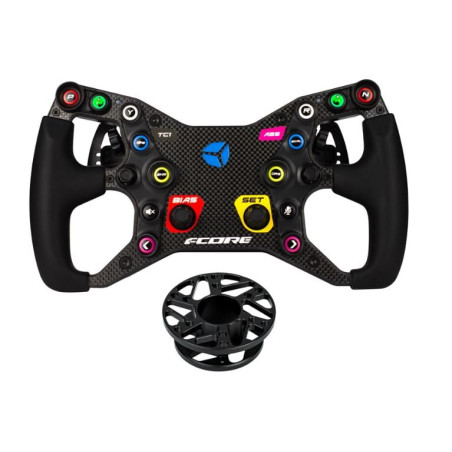 Volante cube controls f-core 2+ paddle nero