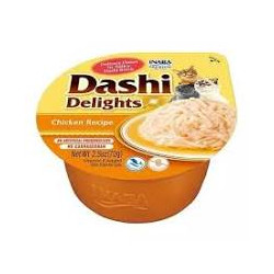 Mangime umido per gatti inaba ricetta di pollo delizie di dashimangime