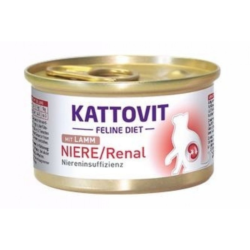 Mangime kattovit feline diet renal dieta specializzata umida per