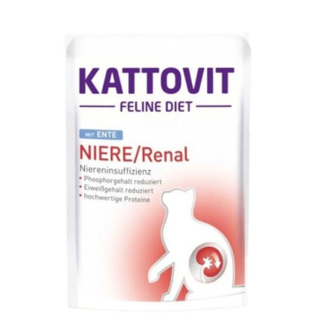 Mangime kattovit feline diet renal dieta specializzata umida per
