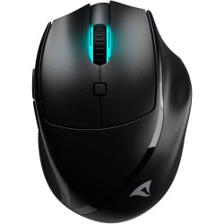 Mouse sharkoon officepal m25w senza fili ottico 4000dpi nero [4044951039647]