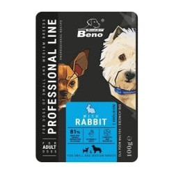 Mangime umido per cani super benek super beno per adult coniglio