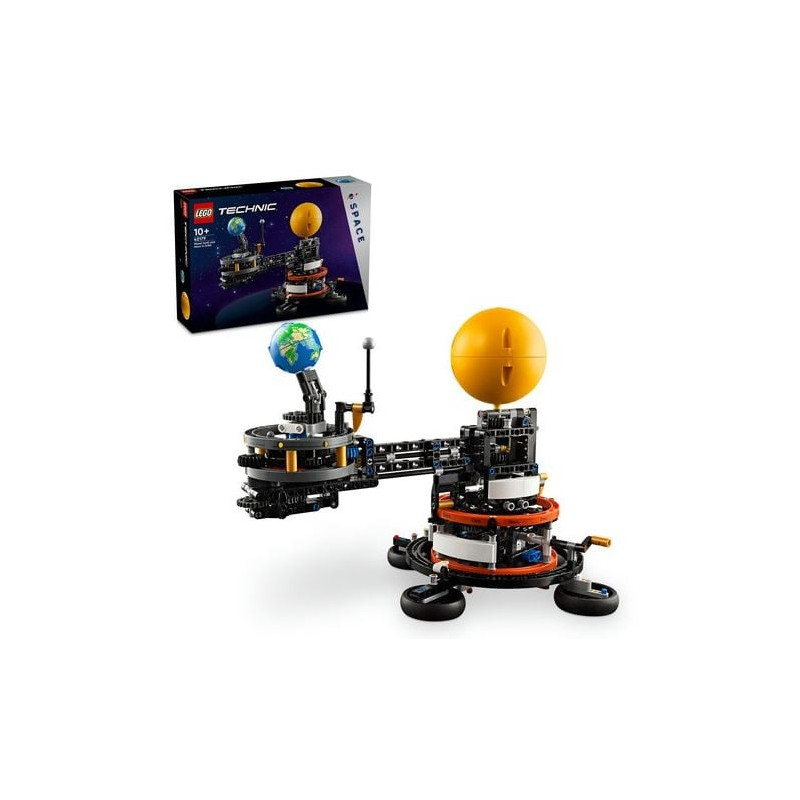 Lego technic 42179 pianeta terra e luna in orbita 526pz [42179]