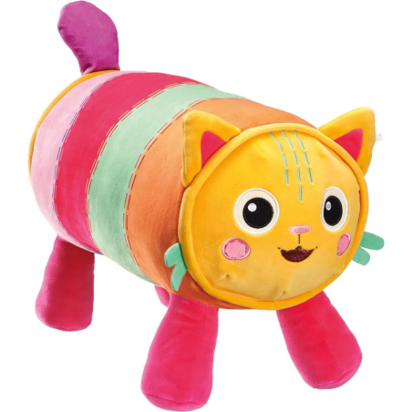 Peluche schmidt spiele casa delle bambole di gabby tenero gatto multicolore