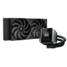 Dissipatore cpu a liquido deepcool mystique 240 240mm nero [r-lx550-bkdsnc-g-1]
