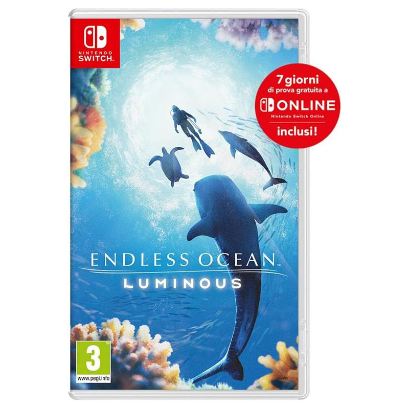 Videogioco nintendo endless ocean luminous per nintendo switch