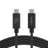 Cavo belkin usb-c/usb-c 240w 2m nero [inz004bt2mbk]