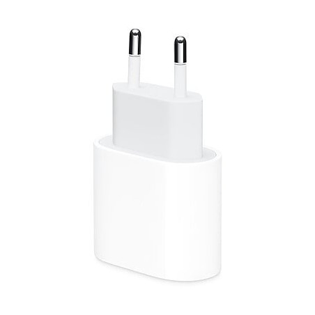 Alimentatore da rete apple 20w usb-c bianco [muvv3zm/a]