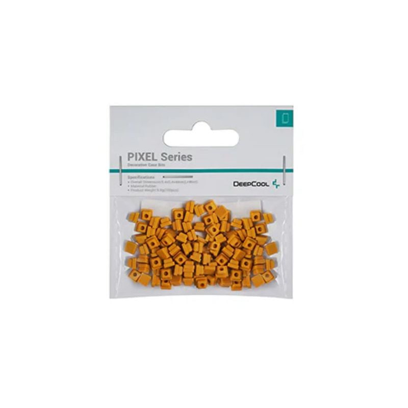 Accessori deepcool pixel decorazioni per custodia arancione 100pz