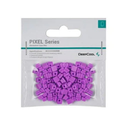 Accessori deepcool pixel decorazioni per case viola 100pz [r-pixel-tv100-g-1]
