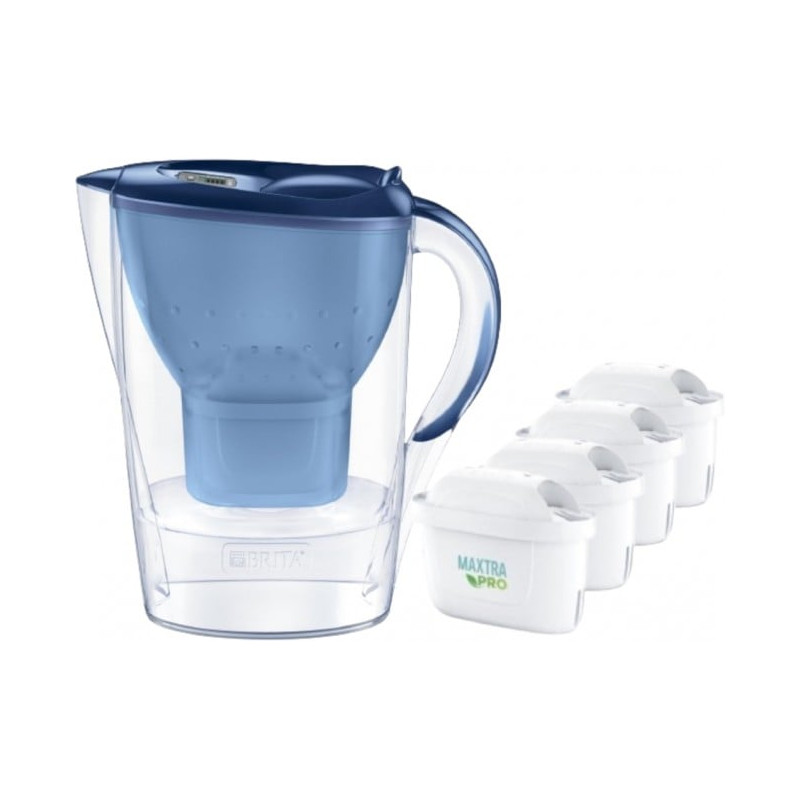 Caraffa filtrante brita marella xl maxtra pro prestazioni pure 3.4l